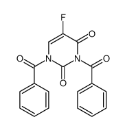 1,3-dibenzoyl-5-fluoropyrimidine-2,4-dione结构式