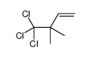 4,4,4-trichloro-3,3-dimethylbut-1-ene Structure