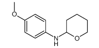 N-(4-methoxyphenyl)oxan-2-amine结构式