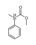 methyl [methyl(phenyl)silyl]formate结构式