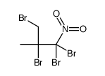1,1,2,3-tetrabromo-2-methyl-1-nitropropane Structure