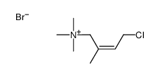 (4-chloro-2-methylbut-2-enyl)-trimethylazanium,bromide Structure