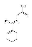 3,4,5,6-tetrahydrohippuric acid Structure