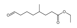 ethyl 4-methyl-8-oxooctanoate Structure