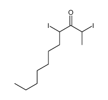 2,4-diiodoundecan-3-one Structure