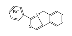 3-phenyl-5H-[1,3]thiazolo[4,3-a]isoindol-4-ium,bromide结构式