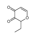 2-ethylpyran-3,4-dione Structure