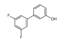 3-(3,5-difluorophenyl)phenol Structure