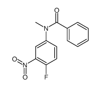 N-(4-fluoro-3-nitrophenyl)-N-methylbenzamide Structure