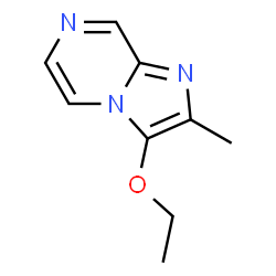 Imidazo[1,2-a]pyrazine, 3-ethoxy-2-methyl- (9CI)结构式