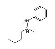 N-[butyl(methyl)silyl]aniline Structure