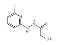 N-(6-chloropyridin-2-yl)propanehydrazide Structure