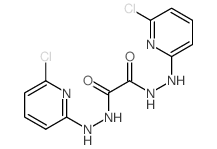 N1,N2-bis(6-chloropyridin-2-yl)ethanedihydrazide Structure