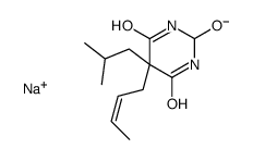 5-(2-Butenyl)-5-isobutyl-2-sodiooxy-4,6(1H,5H)-pyrimidinedione picture