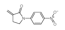 3-methylidene-1-(4-nitrophenyl)pyrrolidin-2-one Structure