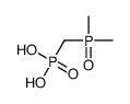 [(dimethylphosphinoyl)methyl]phosphonic acid结构式