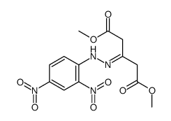 dimethyl 3-[(2,4-dinitrophenyl)hydrazinylidene]pentanedioate结构式