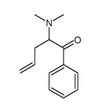 2-(dimethylamino)-1-phenylpent-4-en-1-one Structure