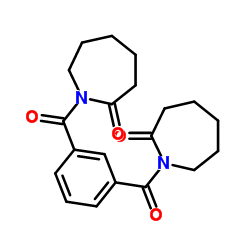 1,1'-Isophthaloylbis(azepan-2-one) Structure
