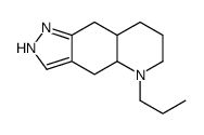 (4aS,8aS)-5-propyl-1,4,4a,6,7,8,8a,9-octahydropyrazolo[3,4-g]quinoline Structure