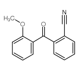 2-CYANO-2'-METHOXYBENZOPHENONE structure