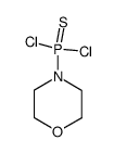 N-[dichloro(thio)phosphoryl]morpholine Structure