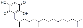2,5-Dihydroxy-3-(2,6,10,14-tetramethylhexadecyl)-2,5-cyclohexadiene-1,4-dione结构式
