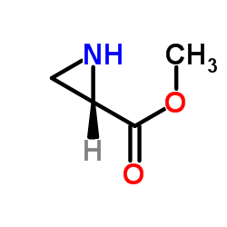 (S)-2-氮丙啶羧酸甲酯结构式
