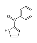 2-(phenylsulfinyl)pyrrole Structure