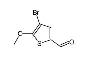 3-bromo-5-formyl-2-methoxythiophene结构式