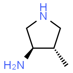 3-Pyrrolidinamine,4-methyl-,(3R-trans)-(9CI) picture