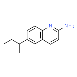 2-Quinolinamine,6-(1-methylpropyl)-(9CI) picture