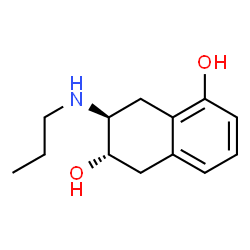 1,6-Naphthalenediol, 5,6,7,8-tetrahydro-7-(propylamino)-, trans- (9CI) picture