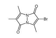 9,10-dioxa-anti-(methyl,methyl)(methy,bromo)bimane Structure