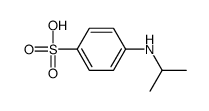 4-(propan-2-ylamino)benzenesulfonic acid Structure