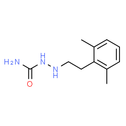 Semicarbazide, 1-(2,6-dimethylphenethyl)- (8CI) Structure