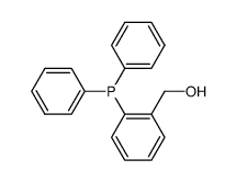 ((2-hydroxymethyl)phenyl)diphenylphosphine Structure