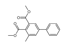 dimethyl 3-methyl-5-phenylphthalate Structure