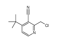 4-(tert-Butyl)-2-(chloromethyl)nicotinonitrile图片