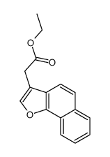 ethyl 2-benzo[g][1]benzofuran-3-ylacetate Structure