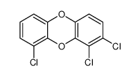 1,2,9-trichlorodibenzo-p-dioxin Structure