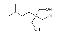 2-(hydroxymethyl)-2-(3-methylbutyl)propane-1,3-diol Structure