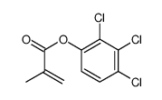 (2,3,4-trichlorophenyl) 2-methylprop-2-enoate Structure