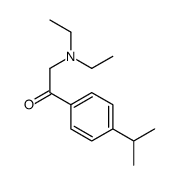 2-(diethylamino)-1-(4-propan-2-ylphenyl)ethanone Structure
