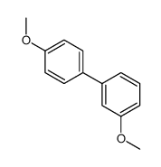 Biphenyl, 3,4'-dimethoxy- (6CI,7CI) Structure