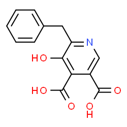 Cinchomeronic acid,6-benzyl-5-hydroxy- (5CI) Structure