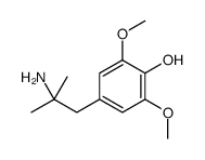4-(2-amino-2-methylpropyl)-2,6-dimethoxyphenol Structure