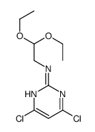 4,6-dichloro-N-(2,2-diethoxyethyl)pyrimidin-2-amine Structure