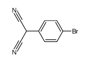 (4-Bromophenyl)malononitrile Structure