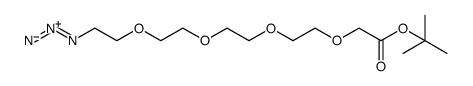 Azido-PEG4-CH2-Boc structure